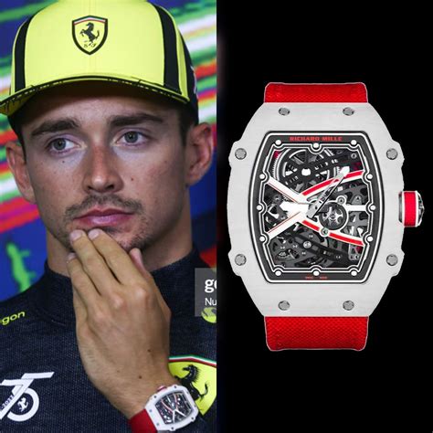 charles leclerc watches|who is richard mille f1.